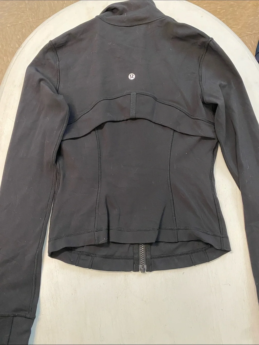 lululemon athletica Black Fitted Zip-Up